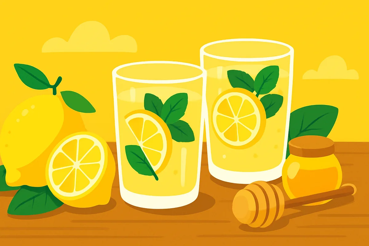 Ilustrasi Maklon Minuman Lemon: Cara Membuat Brand Minuman Sendiri dengan Private Label