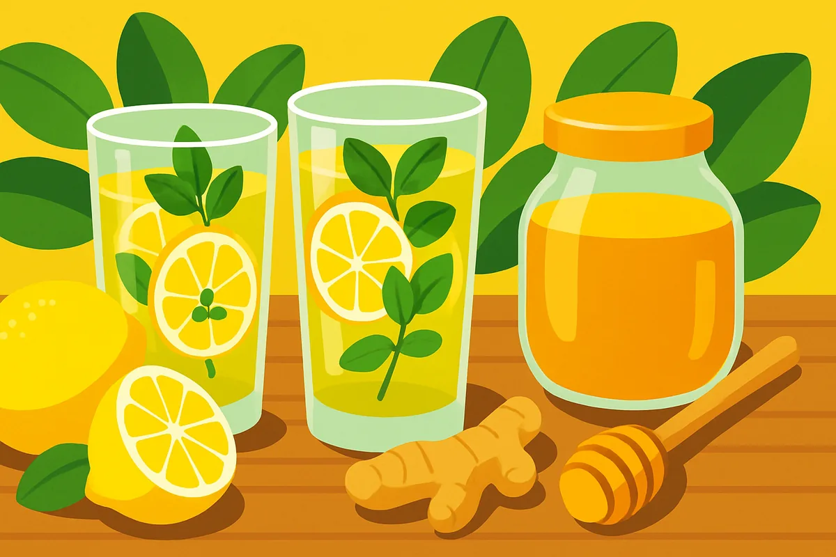Ilustrasi Sari Lemon untuk Sirup dan Produksi Minuman: Takaran Standar Industri
